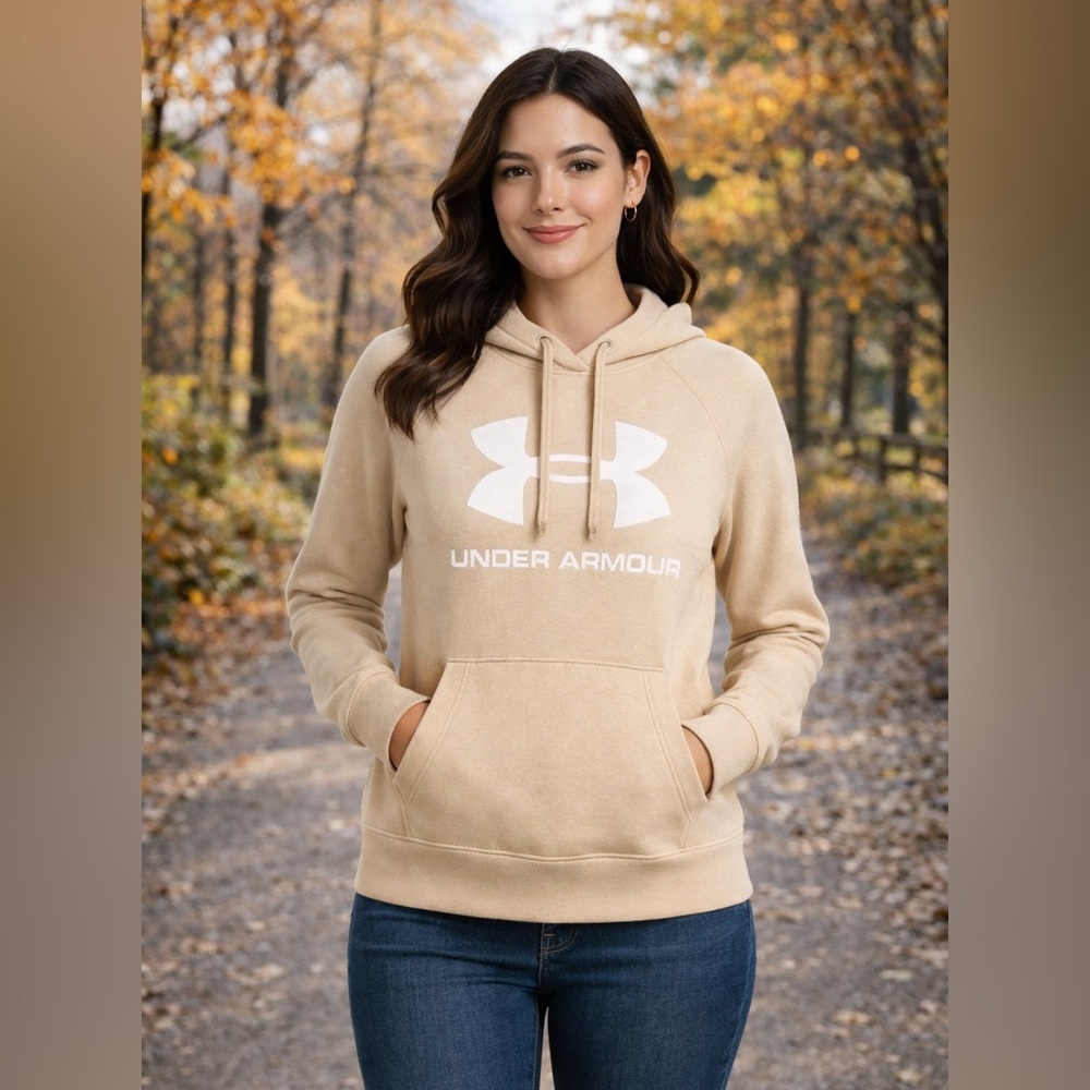 Under Armour Light Gray Hoodie